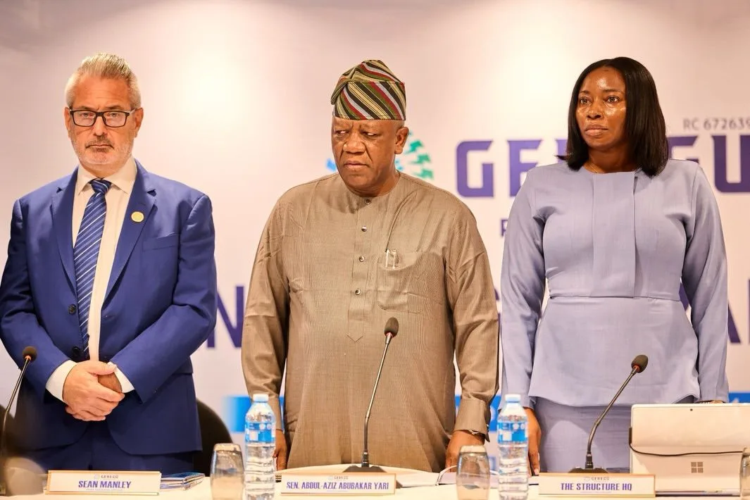 The panel at the Geregu Power Plc 14th Annual General Meeting