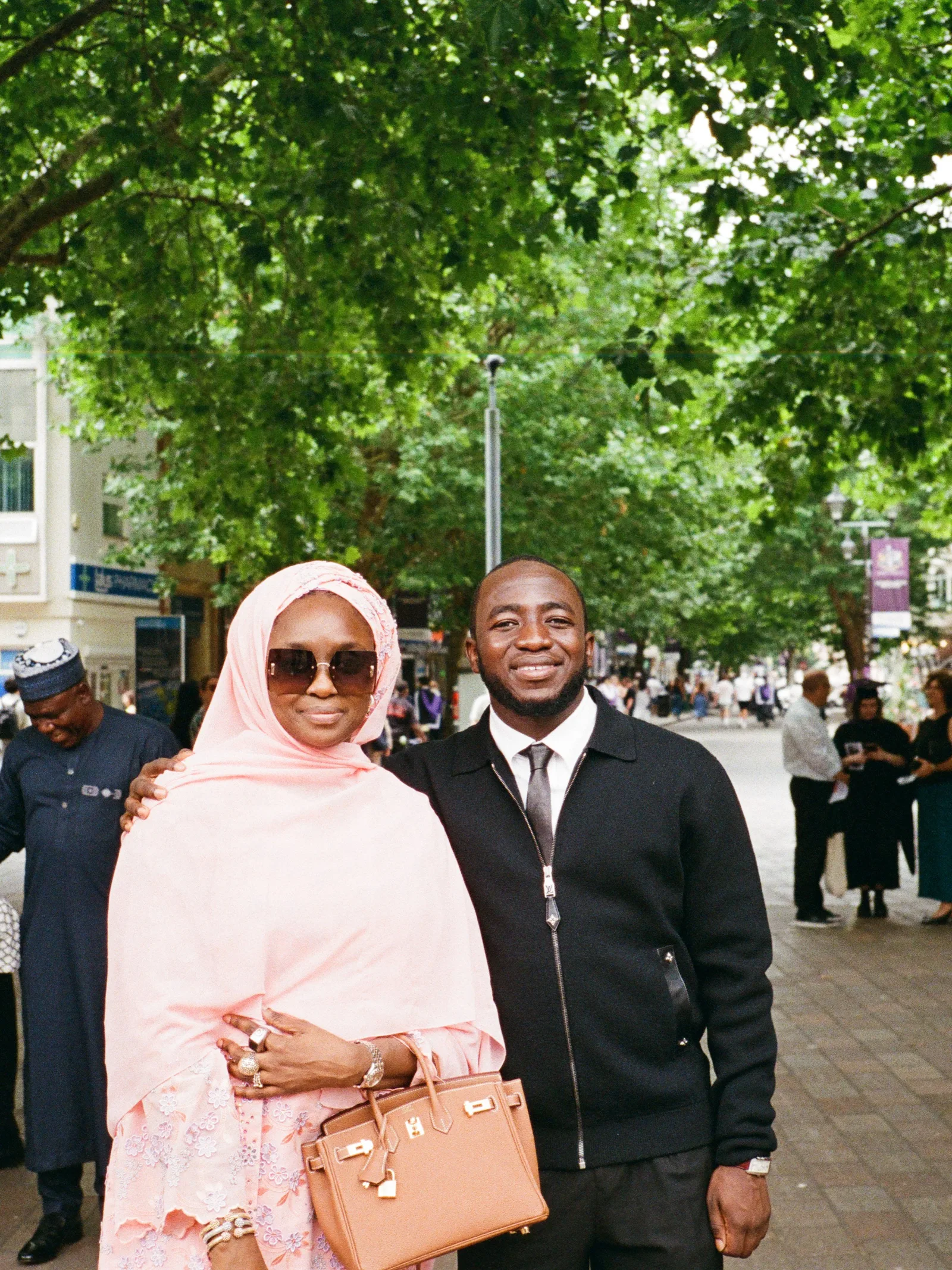 Ahmad Yari with family