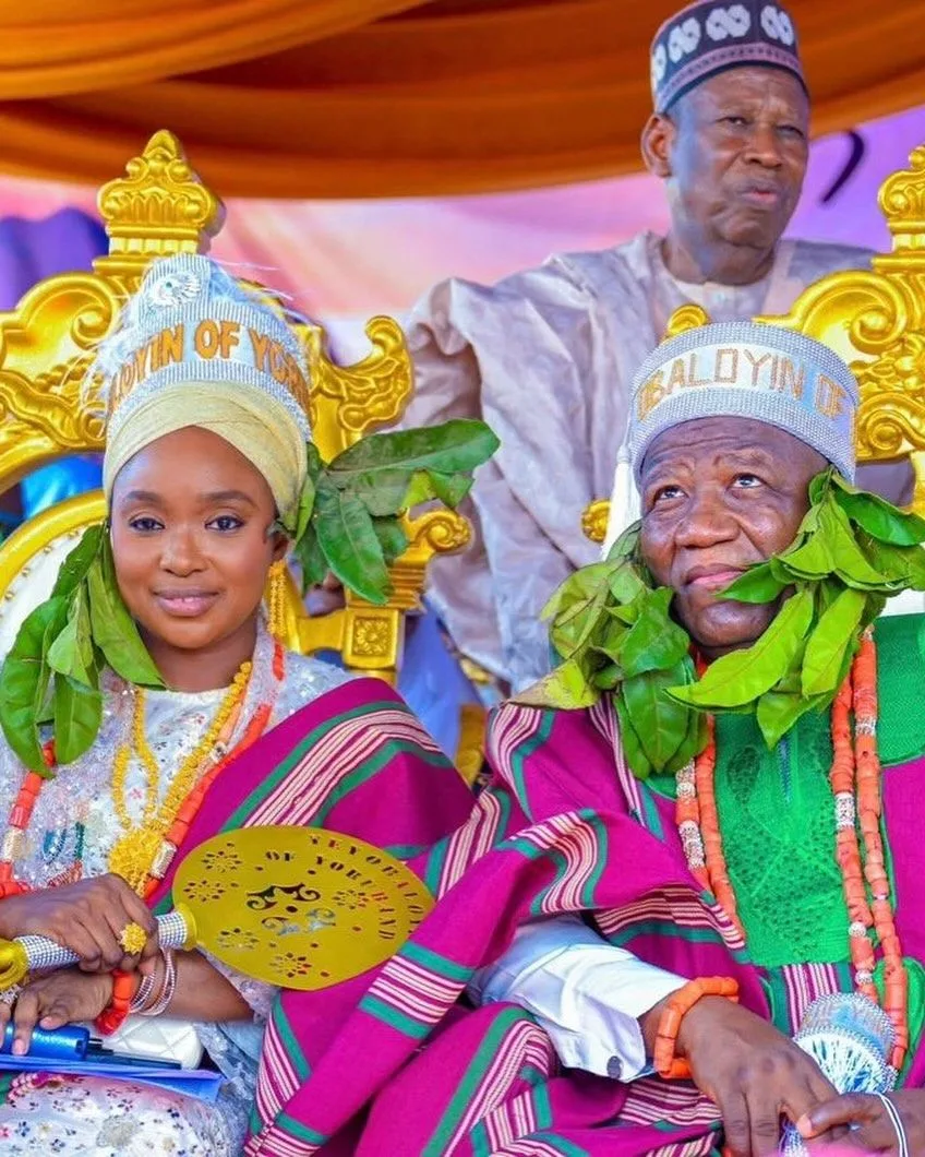 The newly conferred Obaloyin and Yeye Obaloyin of Yorubaland