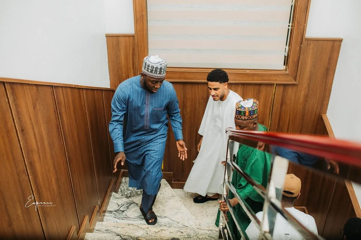 Yari Sport Initiative team visiting Ahmad Yari at his Abuja office