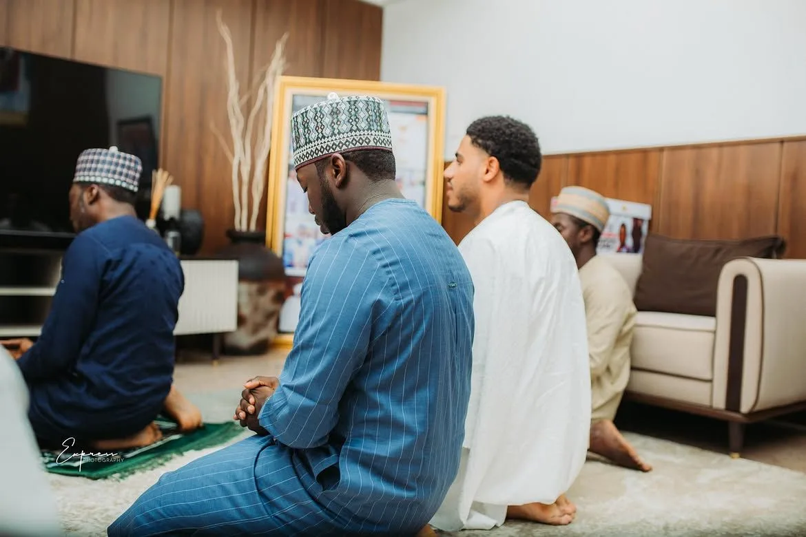 Yari Sport Initiative team visiting Ahmad Yari at his Abuja office