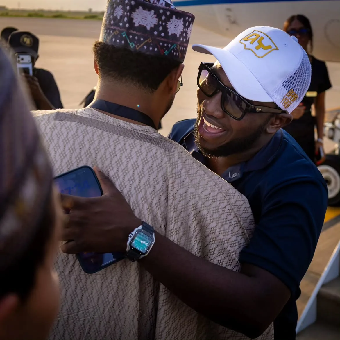 Ahmad Yari at the Yari Sport Initiative engagement in Kano