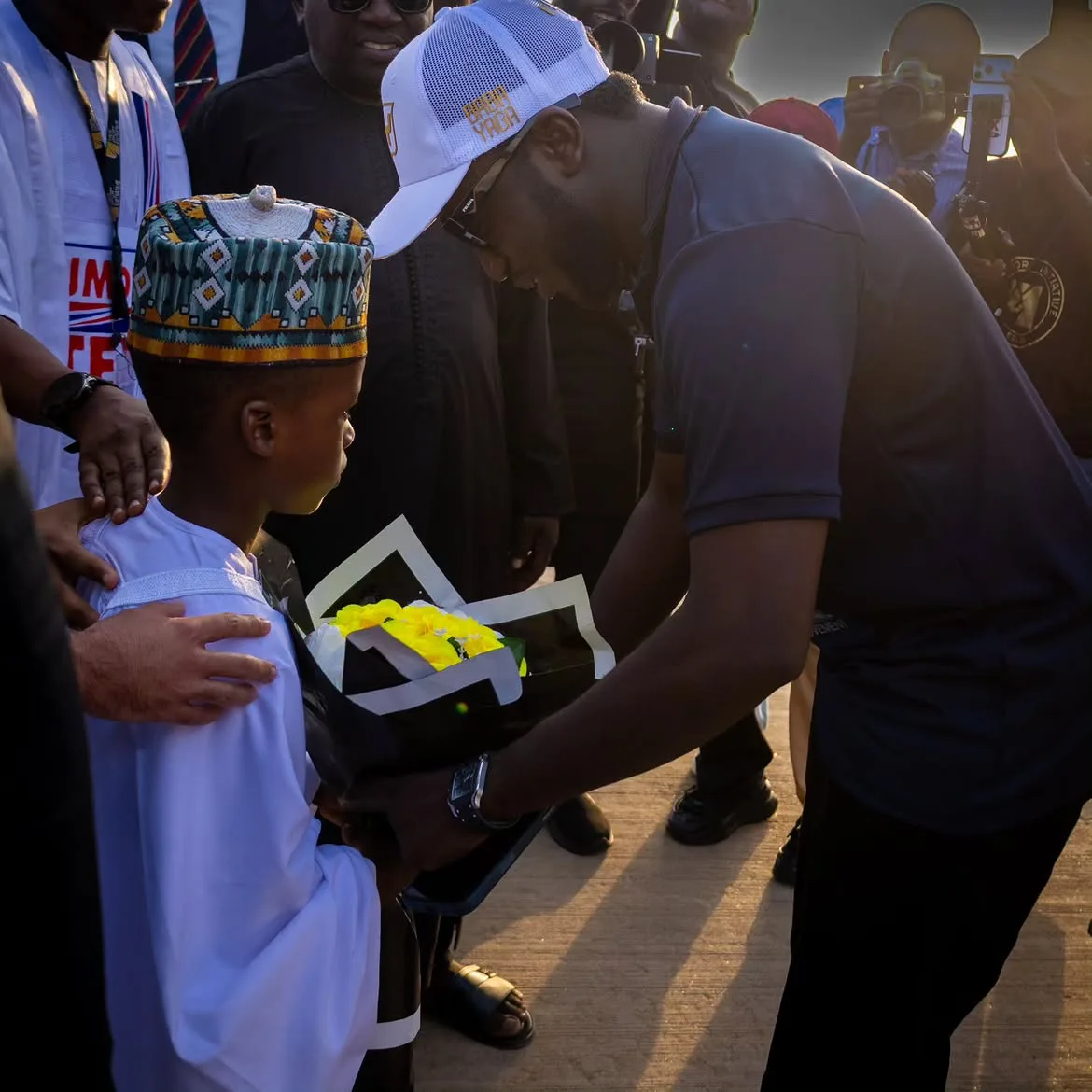 Ahmad Yari at the Yari Sport Initiative engagement in Kano