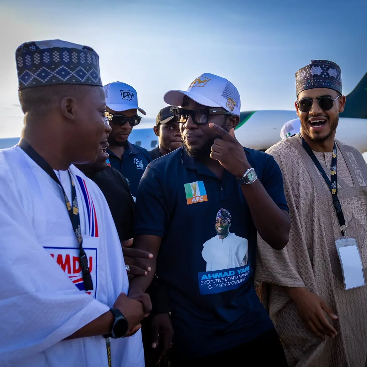 Ahmad Yari at the Yari Sport Initiative engagement in Kano